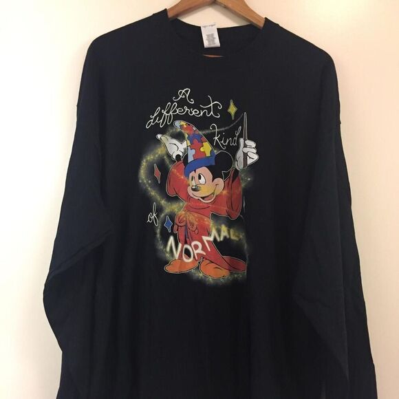 Mickey Autism Awareness Long Sleeve size 2XL - Picture 1 of 1